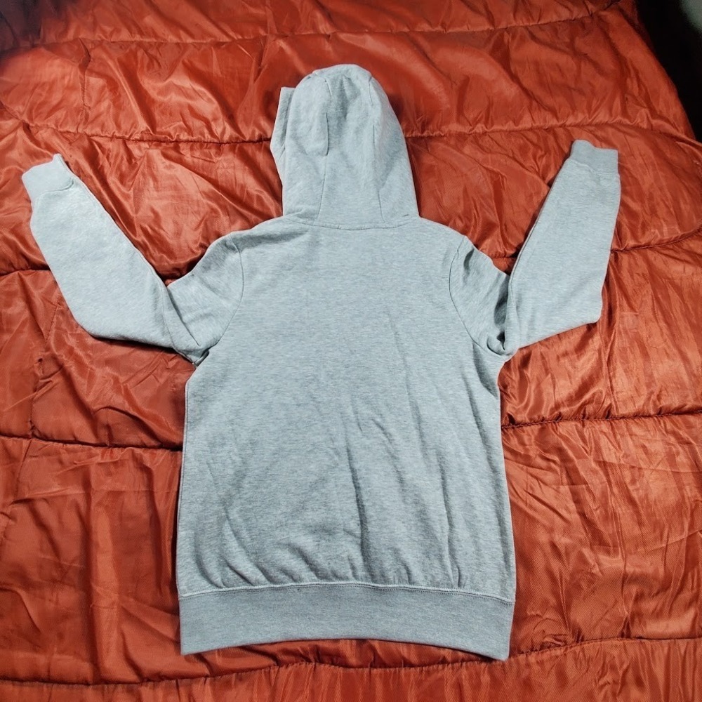 NWT Nike Sportswear Womens XS / Youth XL Funnel-Neck Fleece Pullover Hoodie Grey - Picture 14 of 14
